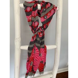 Vera Bradley Scarf in Cherry Blossom pattern